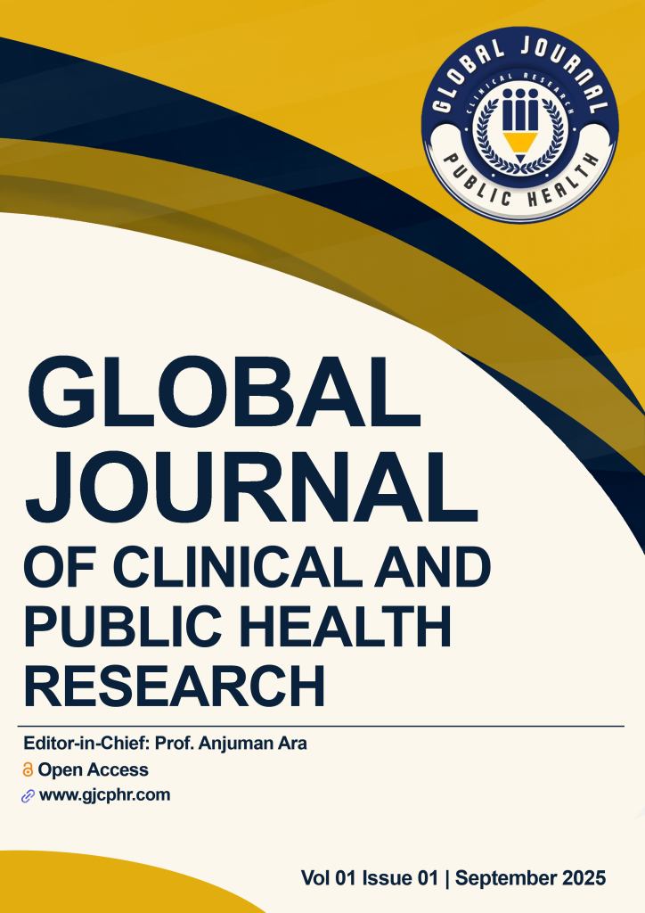 GJCPHR Cover Page Volume 1, Issue 1, Sep 2025